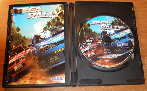 SEGA Rally - SEGA Rally Обзор DVD-Box'a